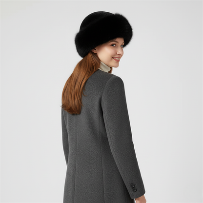Thicken Plush Warm Fur Hat for Women