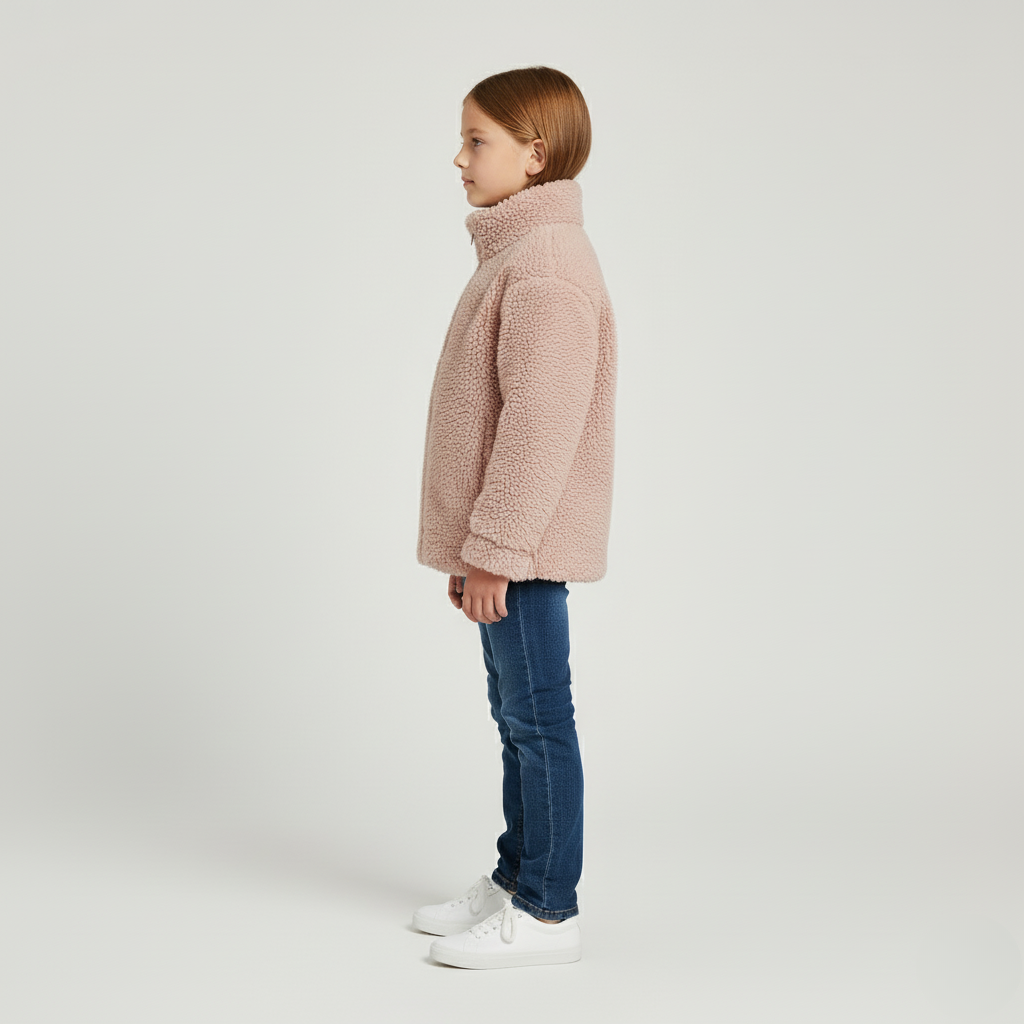 Cozy Cloud Plush Fleece Jacket for Kids