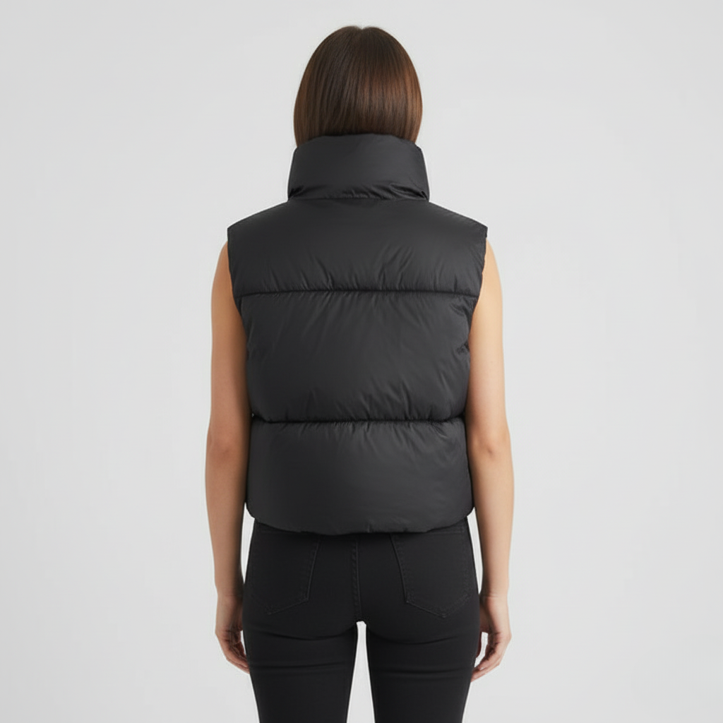 Women’s Short Puffer Down Vest
