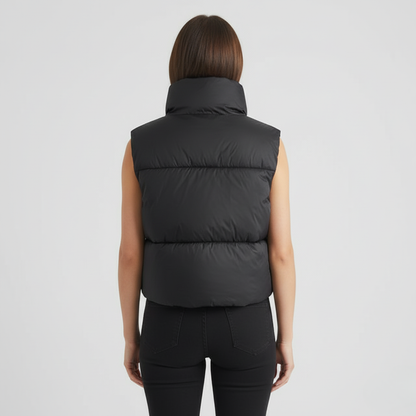 Women’s Short Puffer Down Vest