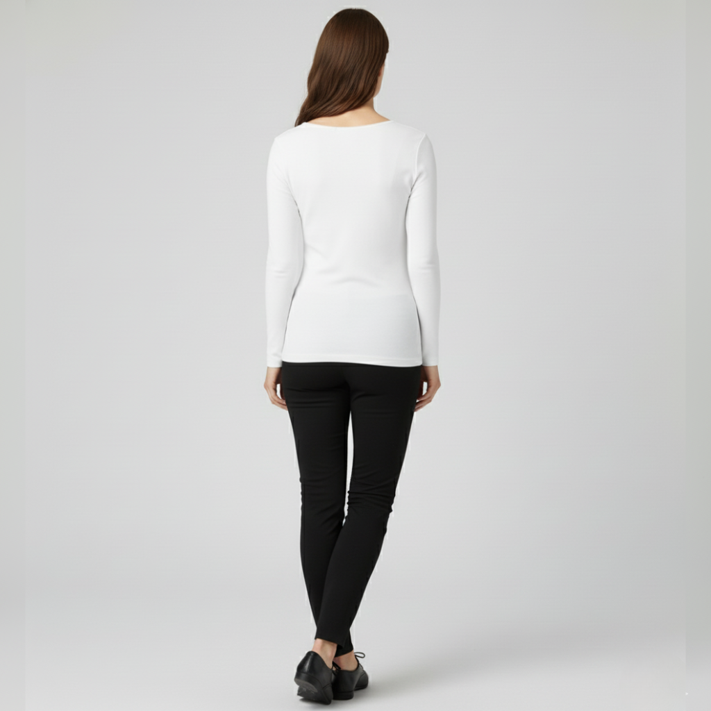 Women's Fleece-Lined Thermal Base Layer Top