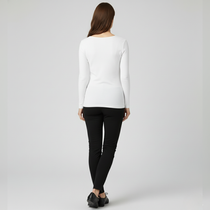 Women's Fleece-Lined Thermal Base Layer Top