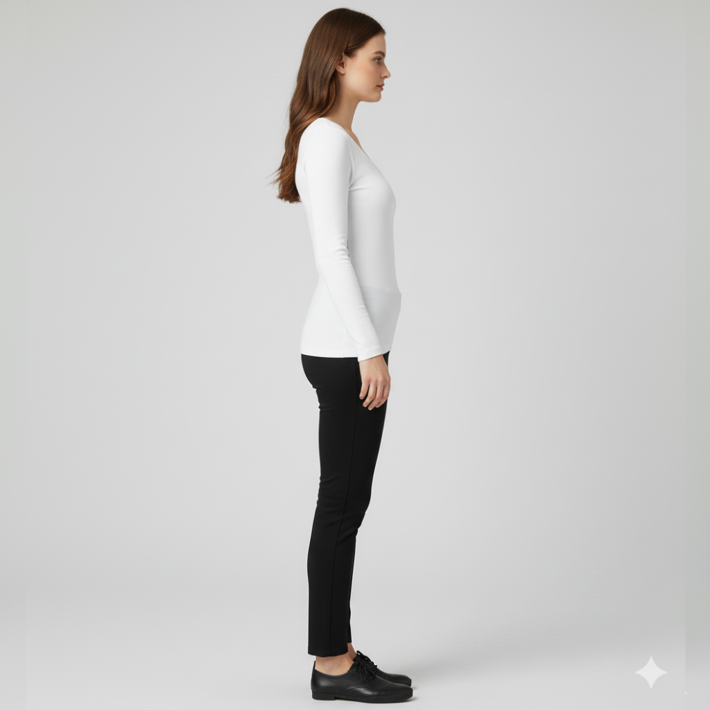 Women's Fleece-Lined Thermal Base Layer Top